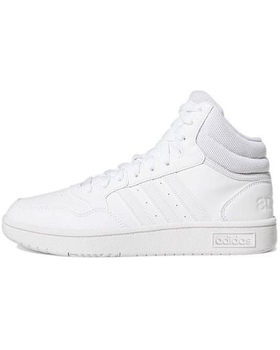 adidas Hoops 3.0 Mid - White