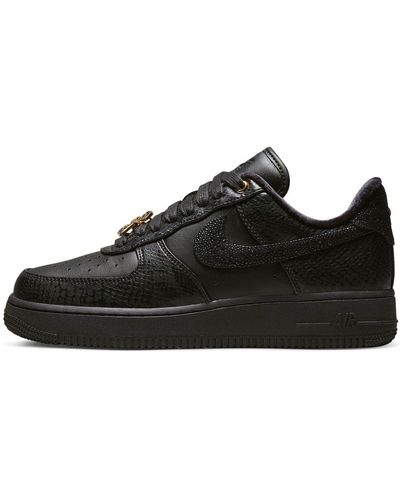 Nike Air Force 1 Low Anniversary Edition Low Tops Casual Skateboarding Shoes - Black