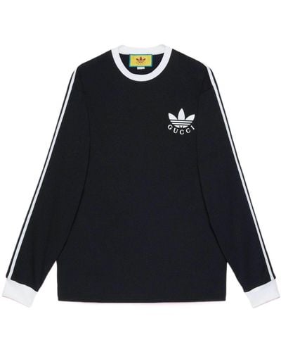 Gucci Adidas X Long Sleeve T-shirt - Black