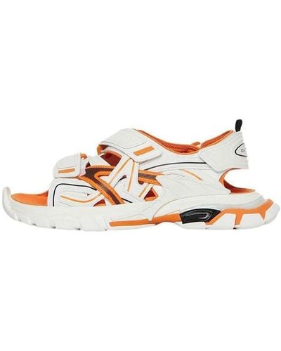 Balenciaga Track Sandals - White