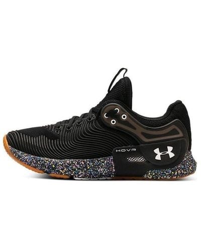 Under Armour Hovr Apex 2 Speckle Sports Shoes - Black