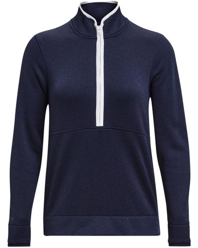 Under Armour Storm Sweater Fleece Half Zip Sweater Fleece - Blue