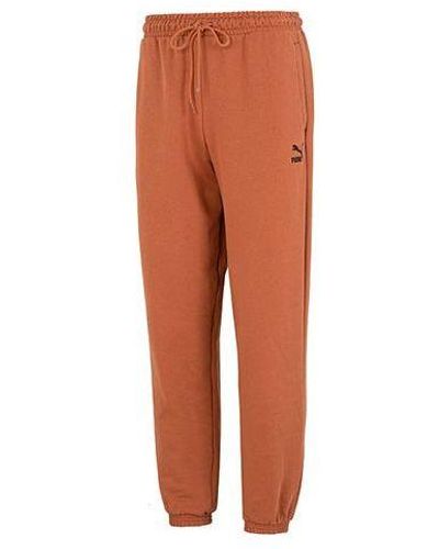 PUMA Classics Oversized Sweatpant - Orange