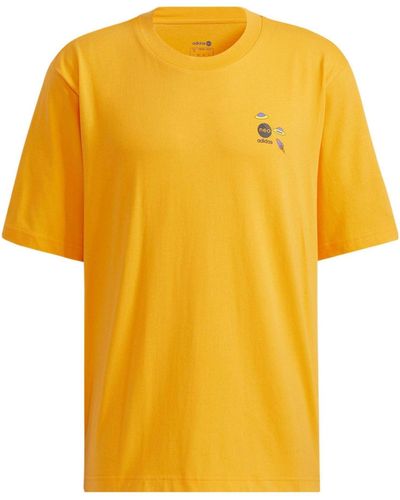 adidas Neo Graphic T-shirts - Yellow