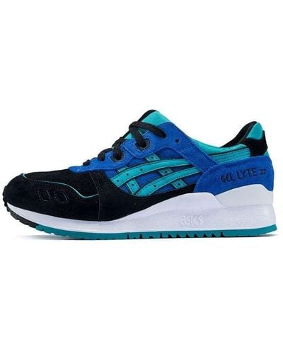 Asics Gel-lyte Iii Casual Athletic Shoes Green - Blue