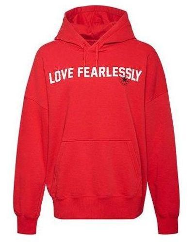 Converse Love The Progress 2.0 Oversized Pullover Hoodie - Red