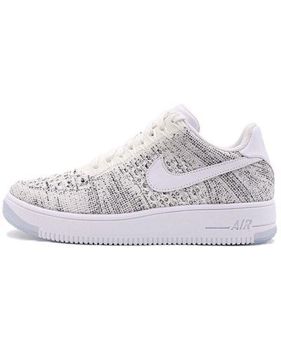 Nike Air Force 1 Flyknit Low - White