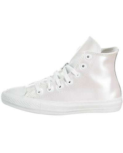 Converse Chuck Taylor All Star Iridescent Leather - White