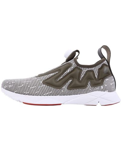 Reebok Pump Supreme Ultraknit in Black & Brown