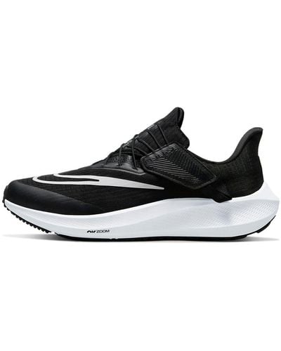 Nike Air Zoom Pegasus Flyease Easy On/off Road Running Shoes - Black
