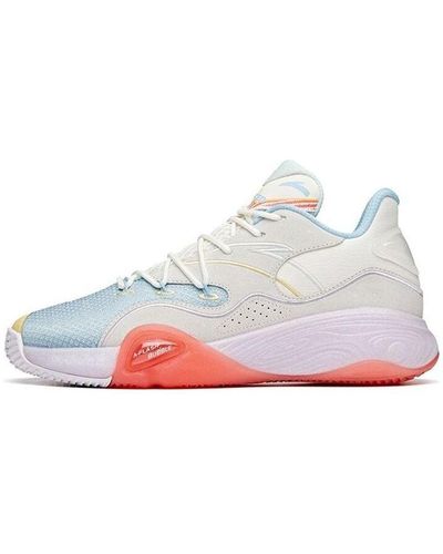 Anta 1.0 Cement Bubble Basketball Shoes - White