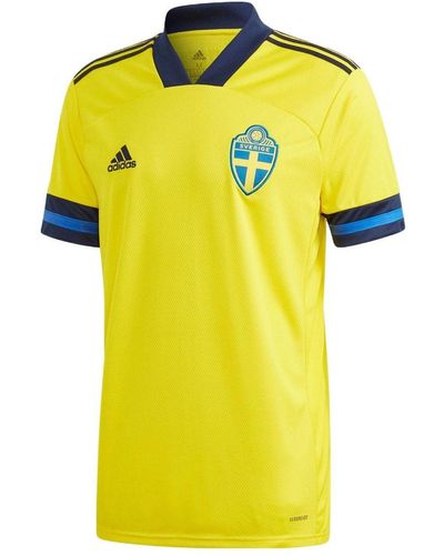 adidas Sweden Home Jersey - Yellow