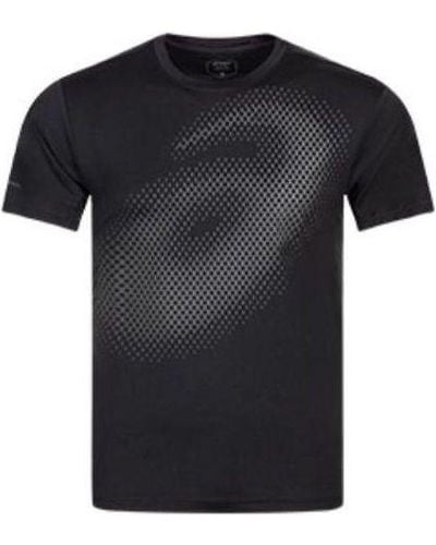 Asics Reflective Logo Running T-shirt - Black