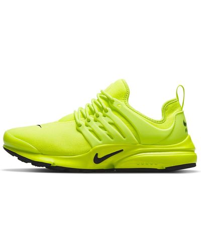 Nike Air Presto Shoes - Yellow