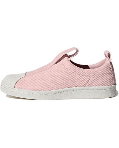 Adidas Superstar Pink Sneakers for Women | Lyst