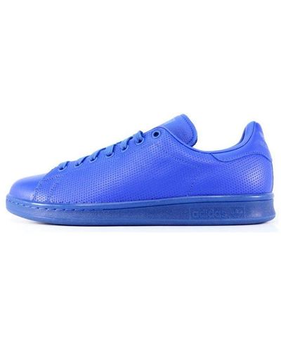 Adidas Stan Smith Blue Shoes for Men - Up to 27% off | Lyst