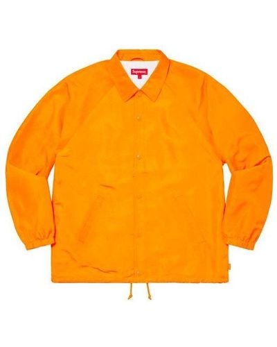 Supreme World Famous Coaches Jacket - Orange