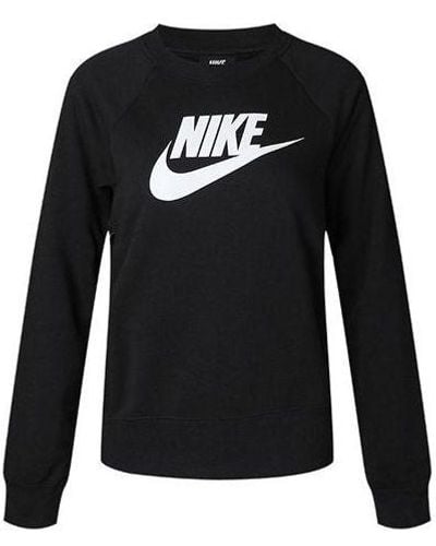 Nike Sportswear Knit Round Neck - Black