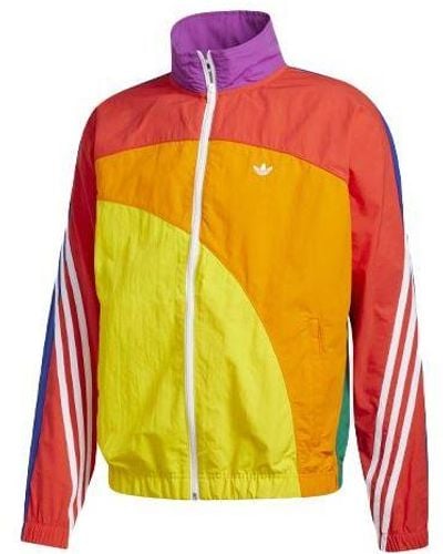 adidas Originals Pride Off Cente Sports Jacket Multicolor - Orange