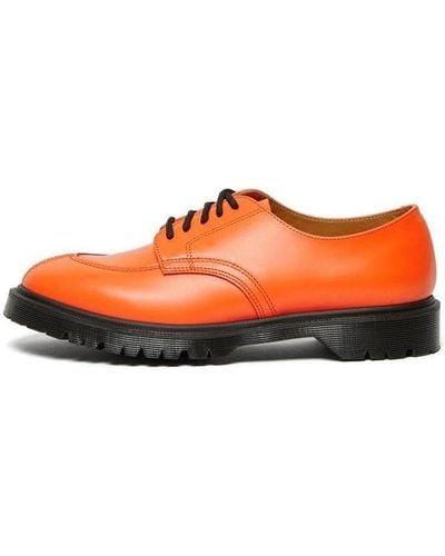 Dr. Martens Dr.martens X Supreme 2046 Smooth Leather Oxford Shoes - Orange