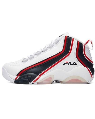 Fila, Shoes, Nwt Fila Authentic Cage Mid Mens White Retro High Top  Sneakers Shoes Size 2