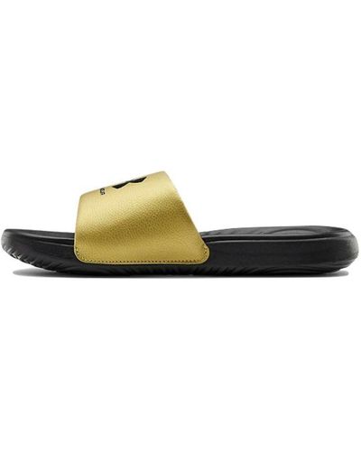 Under Armour Ansa Fixed Slides - Green