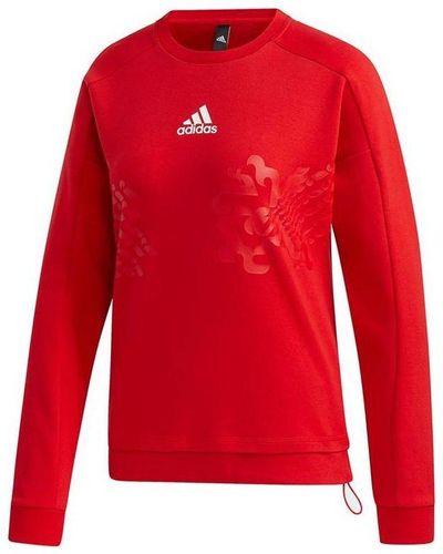 adidas Cny Sweaters - Red
