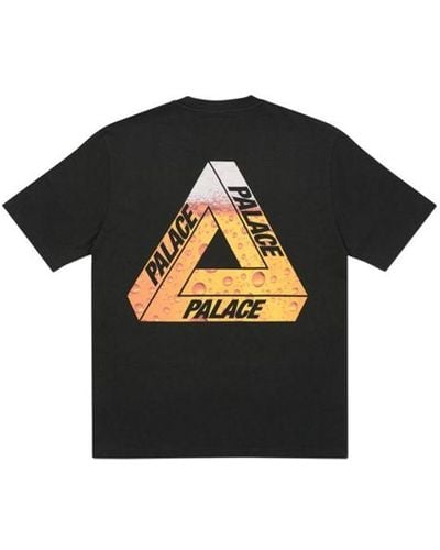 Palace Tri-lager Tee Triangle Logo Printing Short Sleeve - Black
