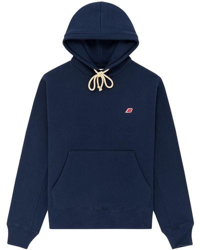 New Balance Made In Usa Core Hoodie - Blue