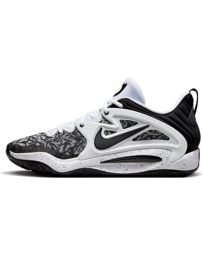 Nike Kd15 (team) Basketball Shoes In White, - Black