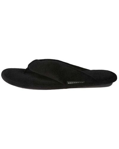 Balenciaga Soft Thong Slides - Black