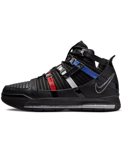 Nike Zoom Lebron 3 Shoes - Black