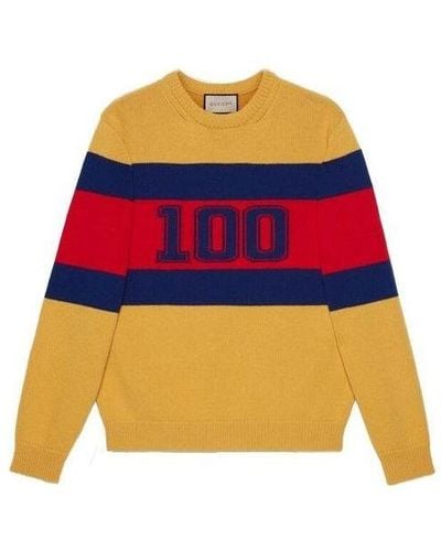 Gucci 100 Wool Sweater - Orange