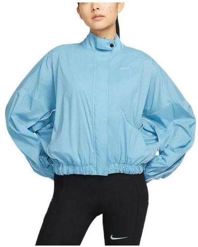 Nike Windbreaker Run Division Jacket Asia Sizing - Blue