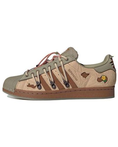 adidas Originals Superstar X Melting Sadness - Brown