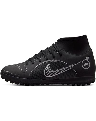 Nike Mercurial Superfly 8 Club Tf Shoes Dj2909 - Black