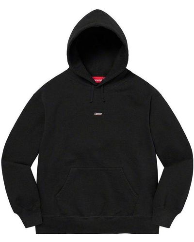 Supreme Underline Hooded Sweatshirt - Black