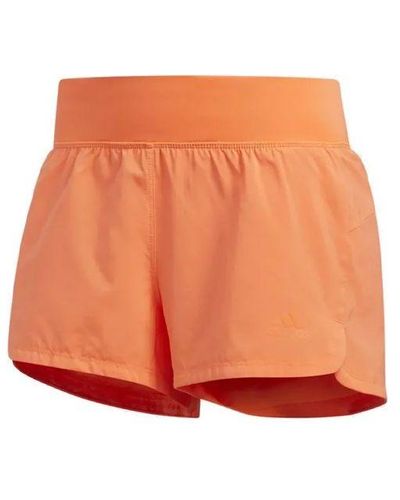 Orange adidas Shorts for Women | Lyst