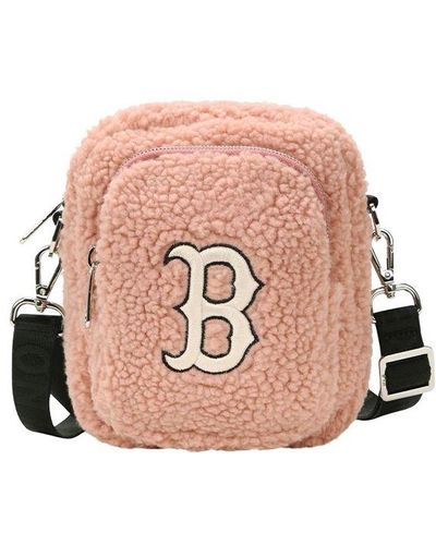 MLB Boston Red Sox Messenger Bag Mini - Pink
