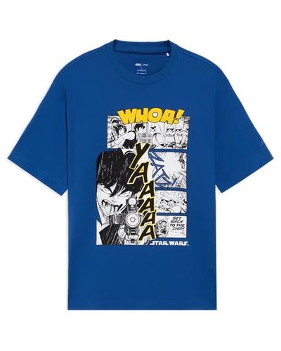 Li-ning X Star Wars Comic Graphic T-shirt - Blue