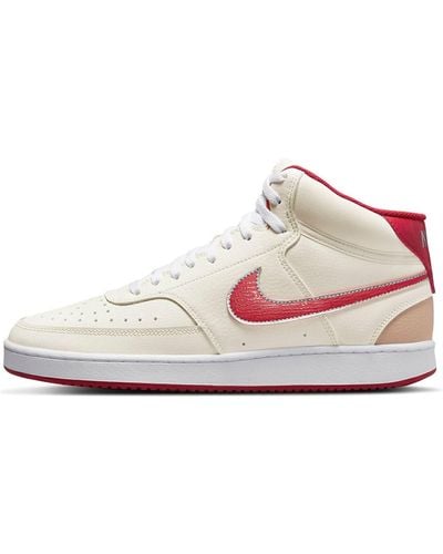 Nike Court Vision Mid-top Sneakers White