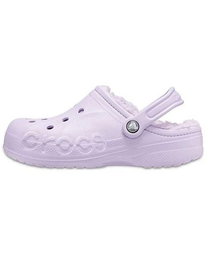 Crocs™ Baya Lined Clogs - Purple