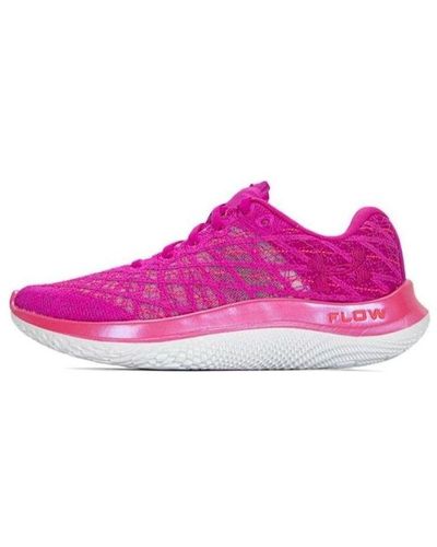 Under Armour Flow Velociti Wind Running Shoes - Pink