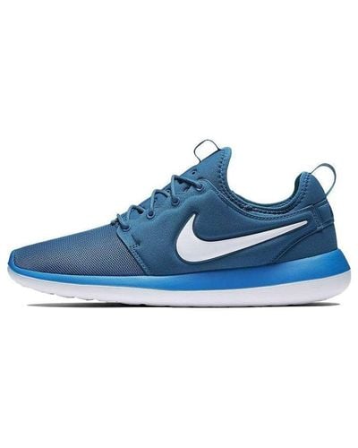Nike Roshe Two Minimalistic Cozy Low Tops Retro - Blue