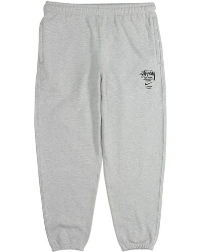 Stussy X Nike Nrg Zr Fleece Pants - Gray