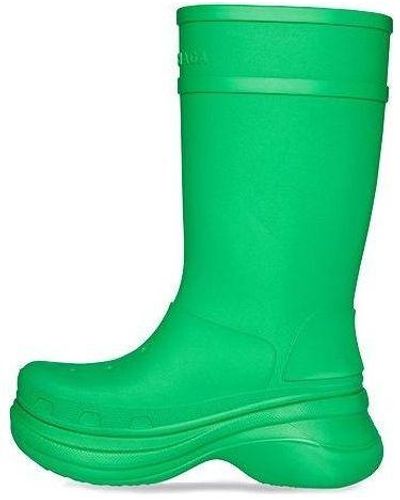 Balenciaga Crocs X Boots - Green
