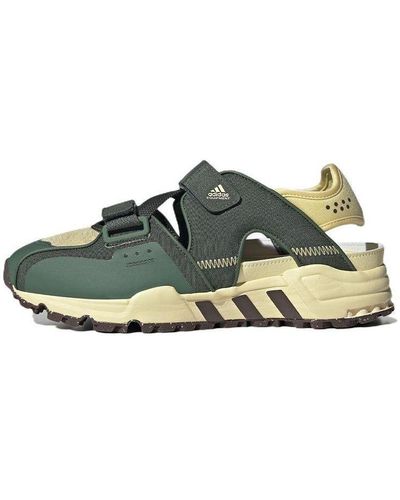 adidas Eqt93 Sndl Plant And Grow Low Top Casual Sports Sandals - Green