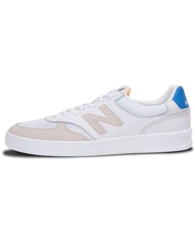 New Balance 300 Series Low Tops Casual Skateboarding Shoes White