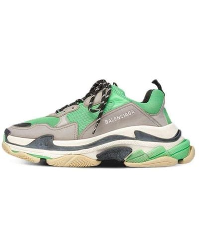 Balenciaga Triple S Sneaker - Green