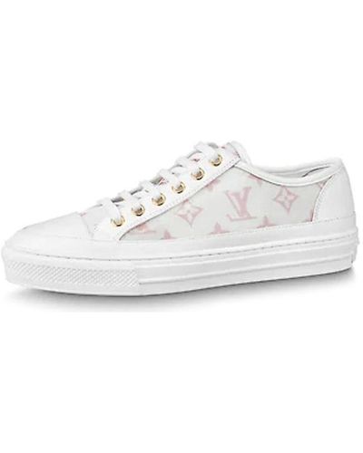 Louis Vuitton Lv Stellar Casual Shoes Pink - White